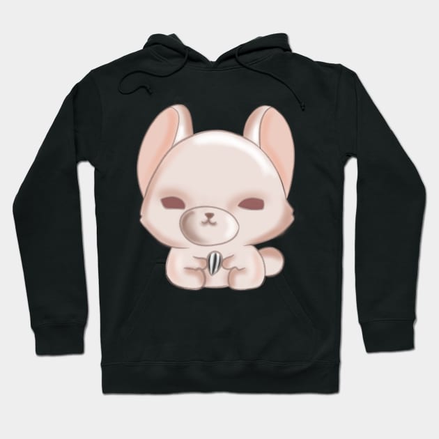 Cute hamster Hoodie by Eikia